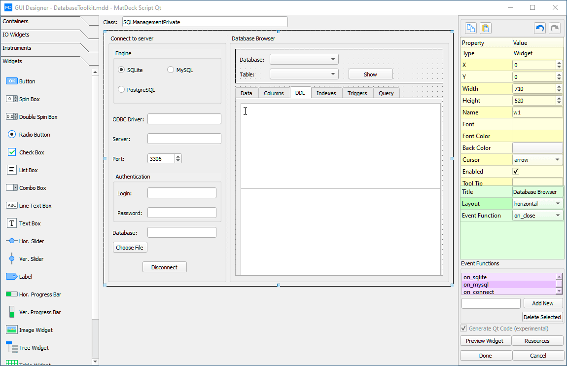 Flet Designer Screenshot